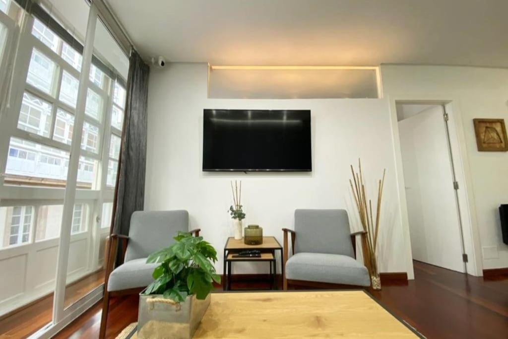 Apartamento 2H 2B En El Centro Con Garaje Διαμέρισμα A Coruña Εξωτερικό φωτογραφία
